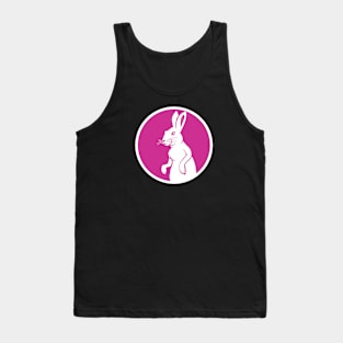 Easter Bunny in Circle Tank Top